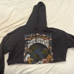 Holster cropped hoodie